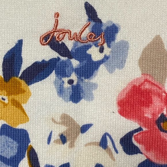 NWT Joules Women's Harbour Print Long Sleeve Jersey Top - Picture 8 of 8